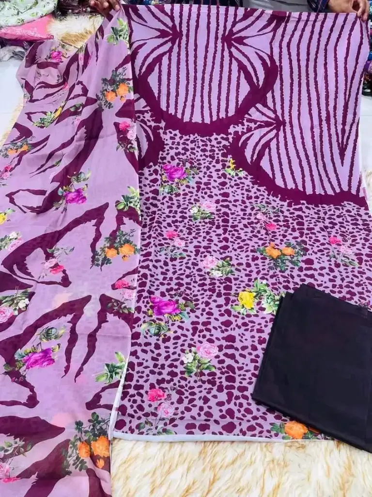 Suti Three Piece